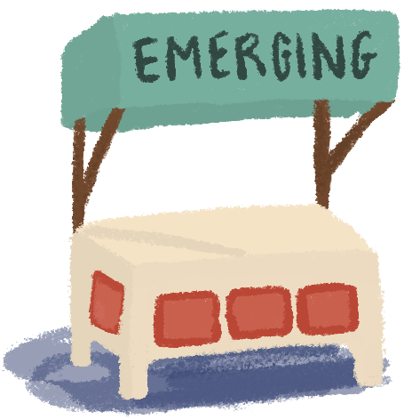 Emerging Track booth